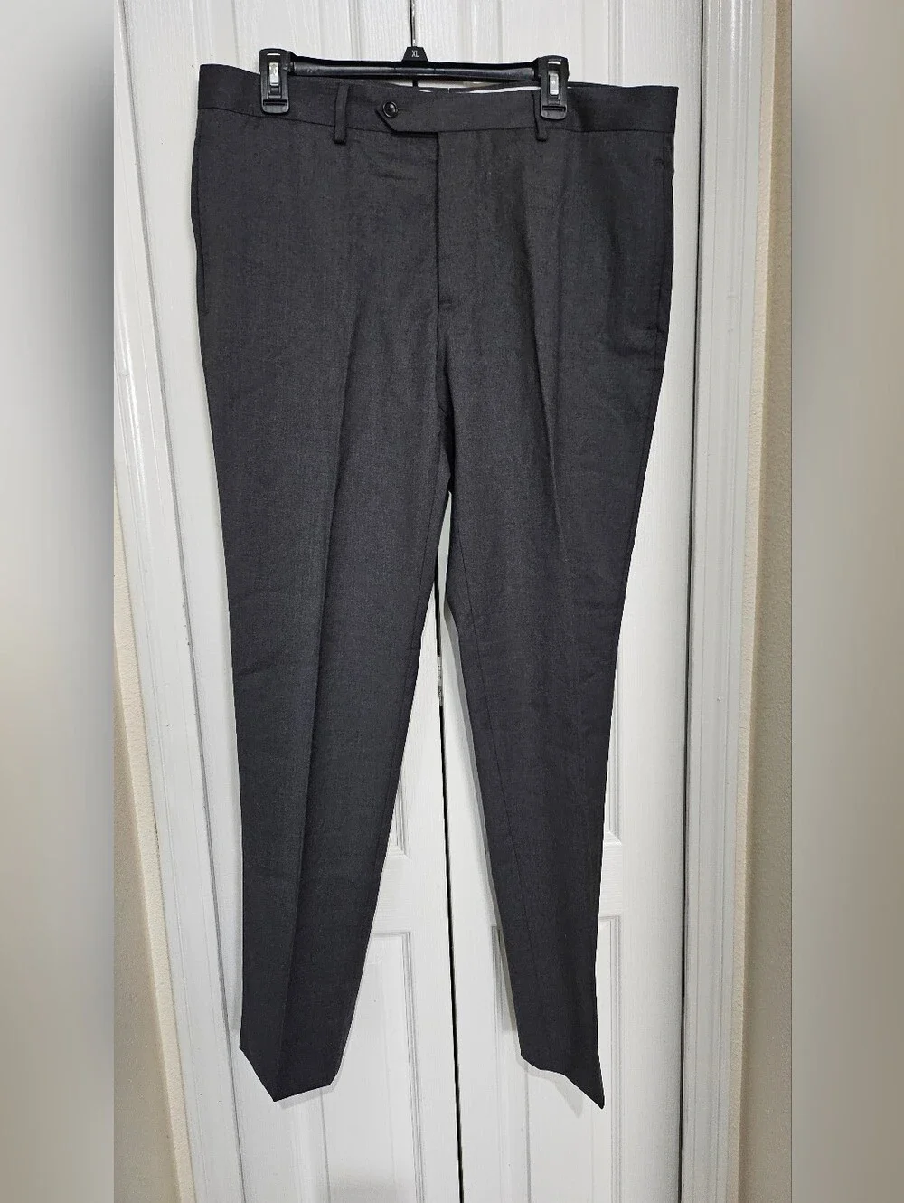 Brooks Brothers 1818 Reda 1865 Slim Dress Pants Gray Wool W36 L32 Men's.